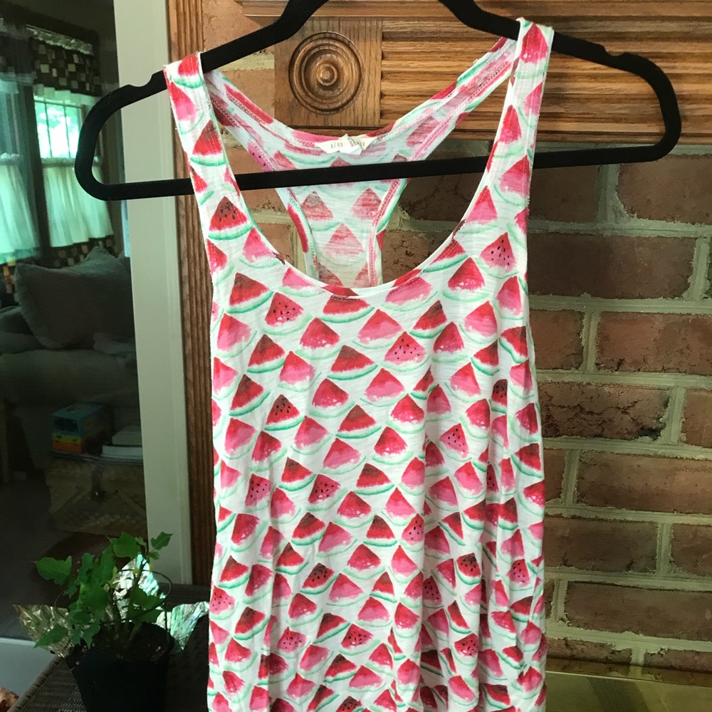 Adorable Watermelon Aeropostale Tank Top
